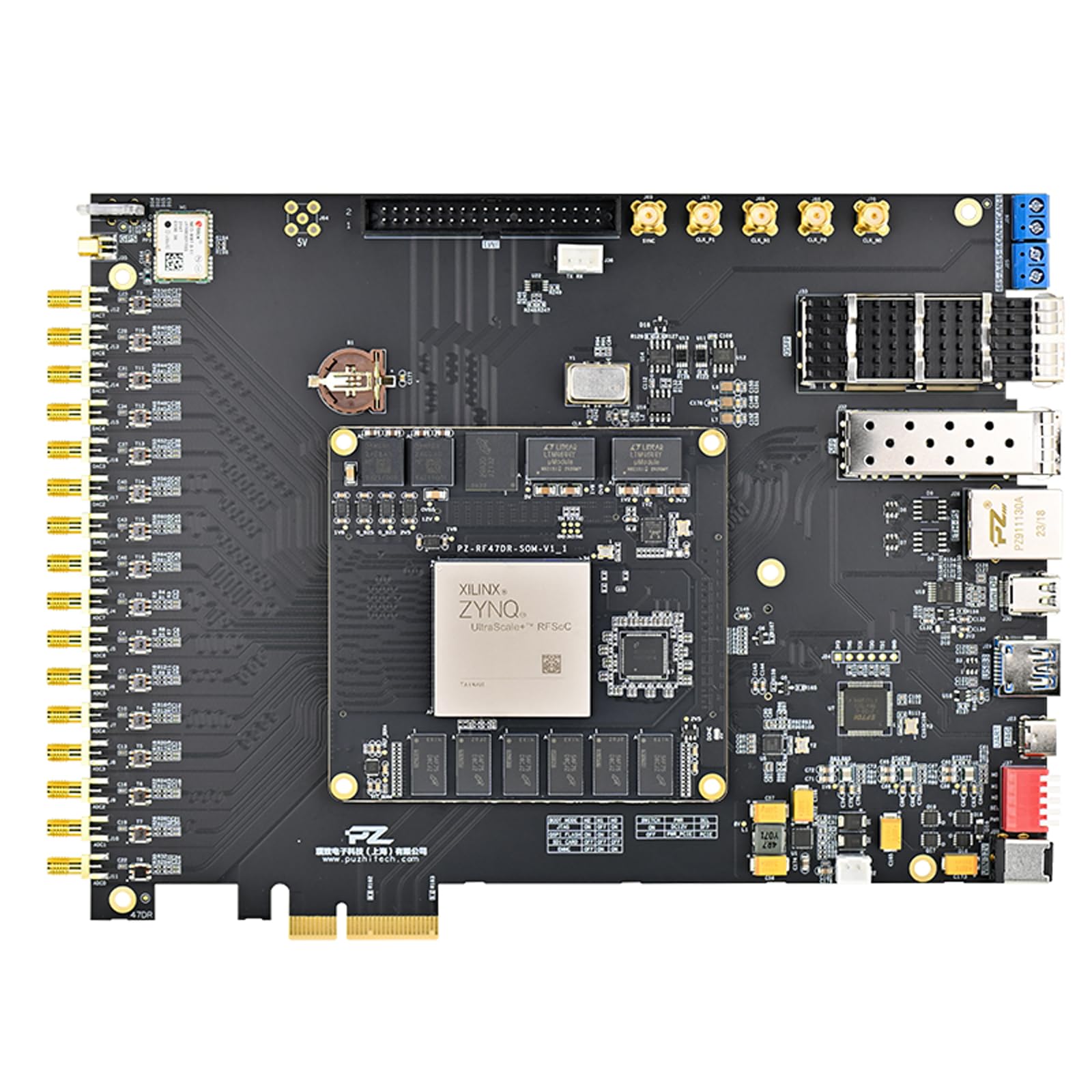 ぷりきゅあ Amazon.com: PZ-ZU47DR-KFB AMD Xilinx Zynq UltraScale+ RFSoC