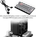 Verilux ARGB Fan Hub Controller 10-Port 5V 3-Pin PWM Splitter gallery image