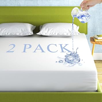 3 Pack Mattress Protector Twin Size Waterproof Soft