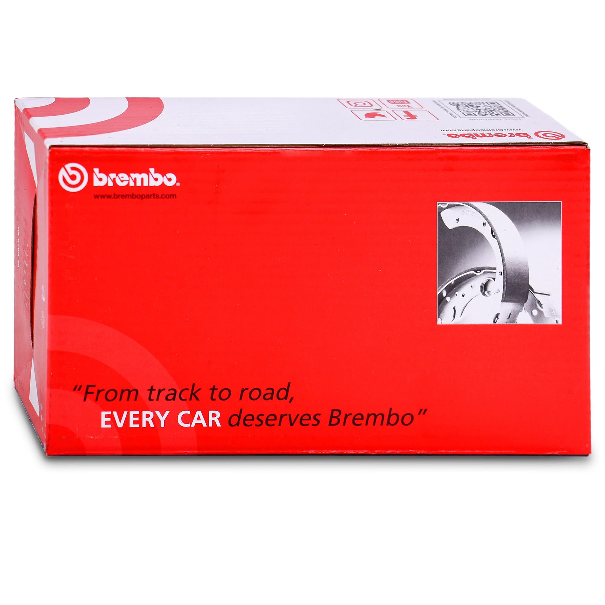 Brembo S56545 - Mâchoires pour Frein de Parking | Compatible avec: NISSAN CUBE, JUKE, QASHQAI / QASHQAI +2 I, QASHQAI II SUV, X-TRAIL II, RENAULT KOLEOS I, TOYOTA RAV 4 III
