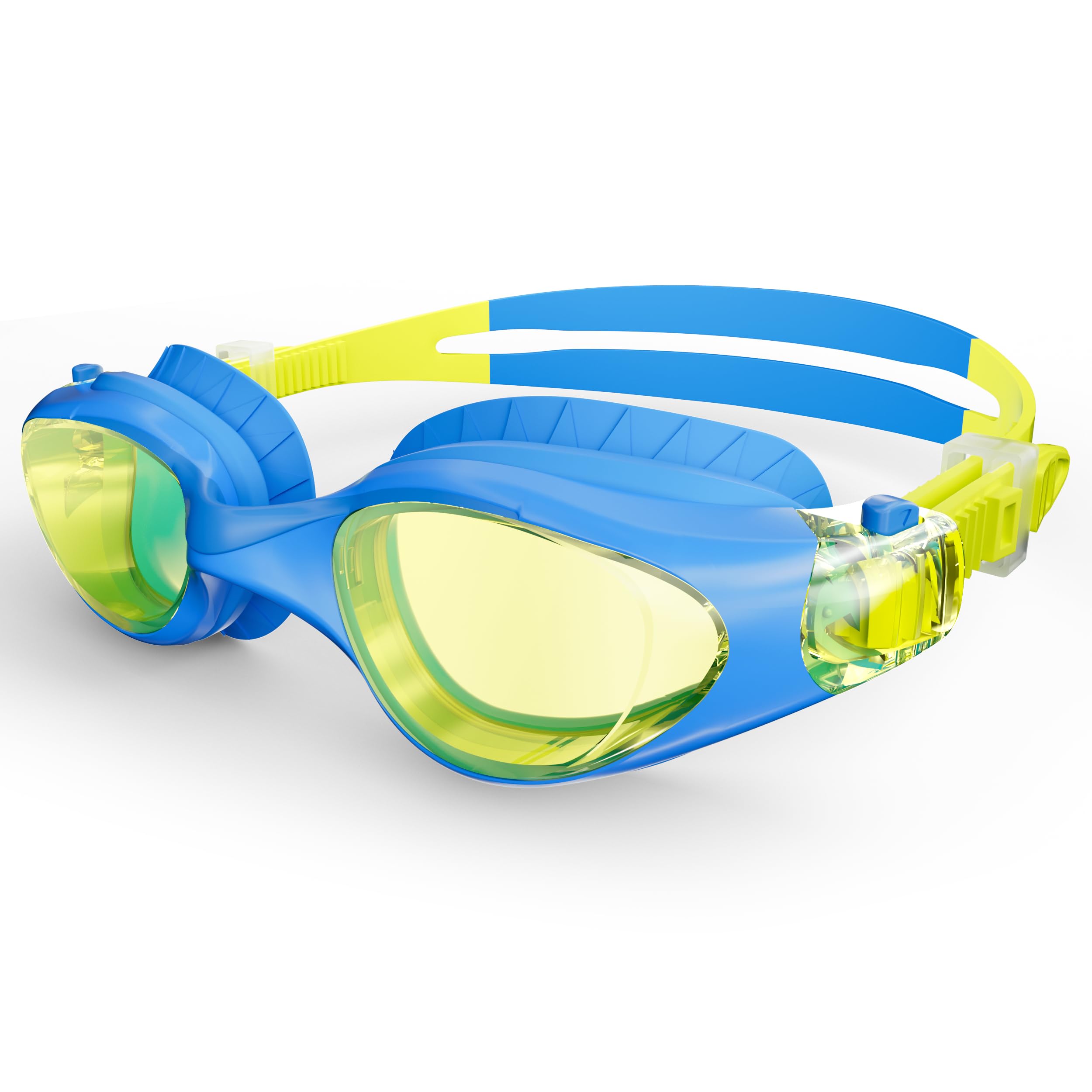 HIGAHY Schwimmbrille Kinder - Taucherbrille für Jungen und Mädchen mit UV-Schutz und Anti Beschlag Schutz, Wasserdichte und klare Jugend Schwimmbrillen, Profi Kinderschwimmbrillen für 6-14 Jahre
