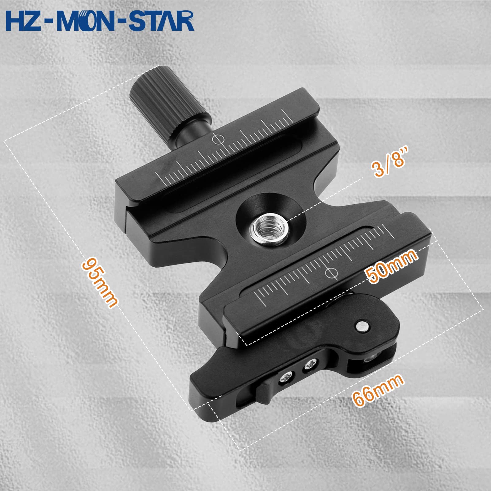 メリカリード様オーダー対応 Amazon | 50mmクイックリリースクランプ アルカスイス規格製品と