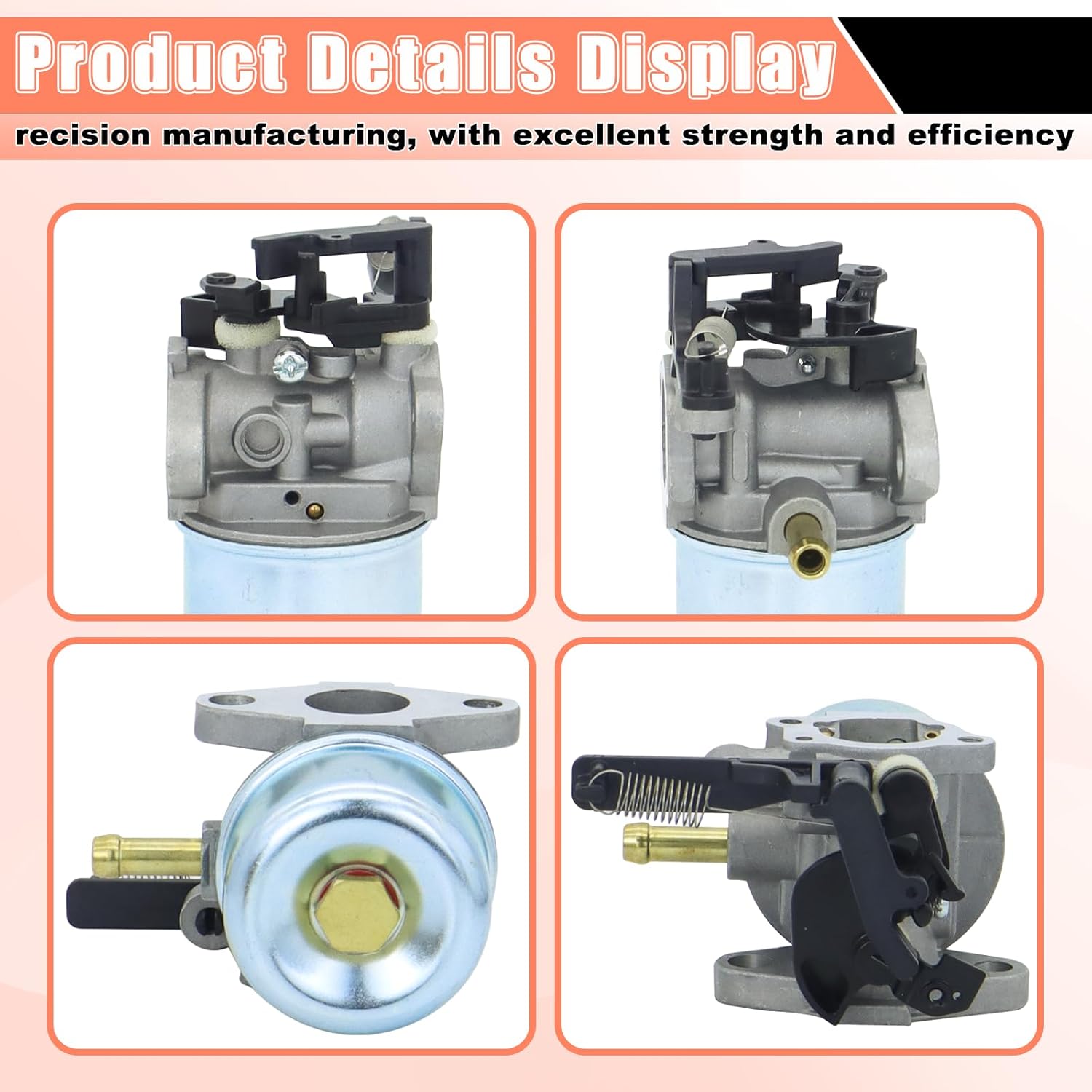 Carburetor kit for Toro TimeMaster 30 inch 20199 BS 8.75 OHV 190cc Lawn Mower Parts