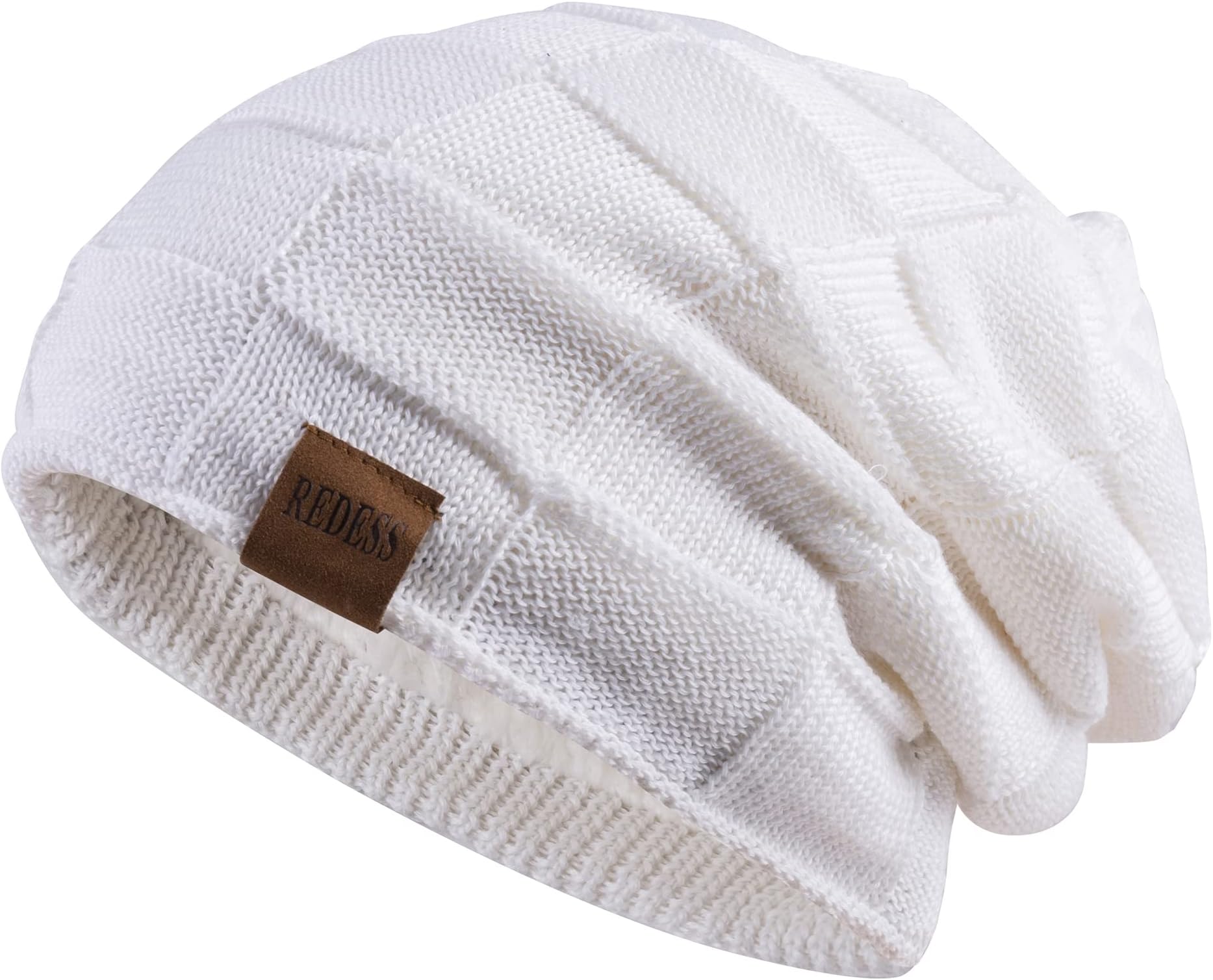 Beanie Hat for Men Winter Warm Hats Knit Slouchy Thick Skull Cap