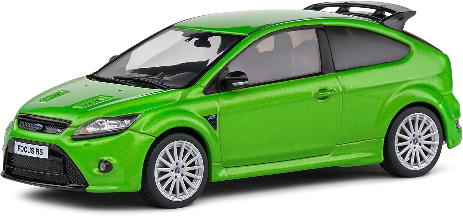 Solido 1:43 Scale Diecast Ford Focus MKII RS Green 2010 Model S4314901