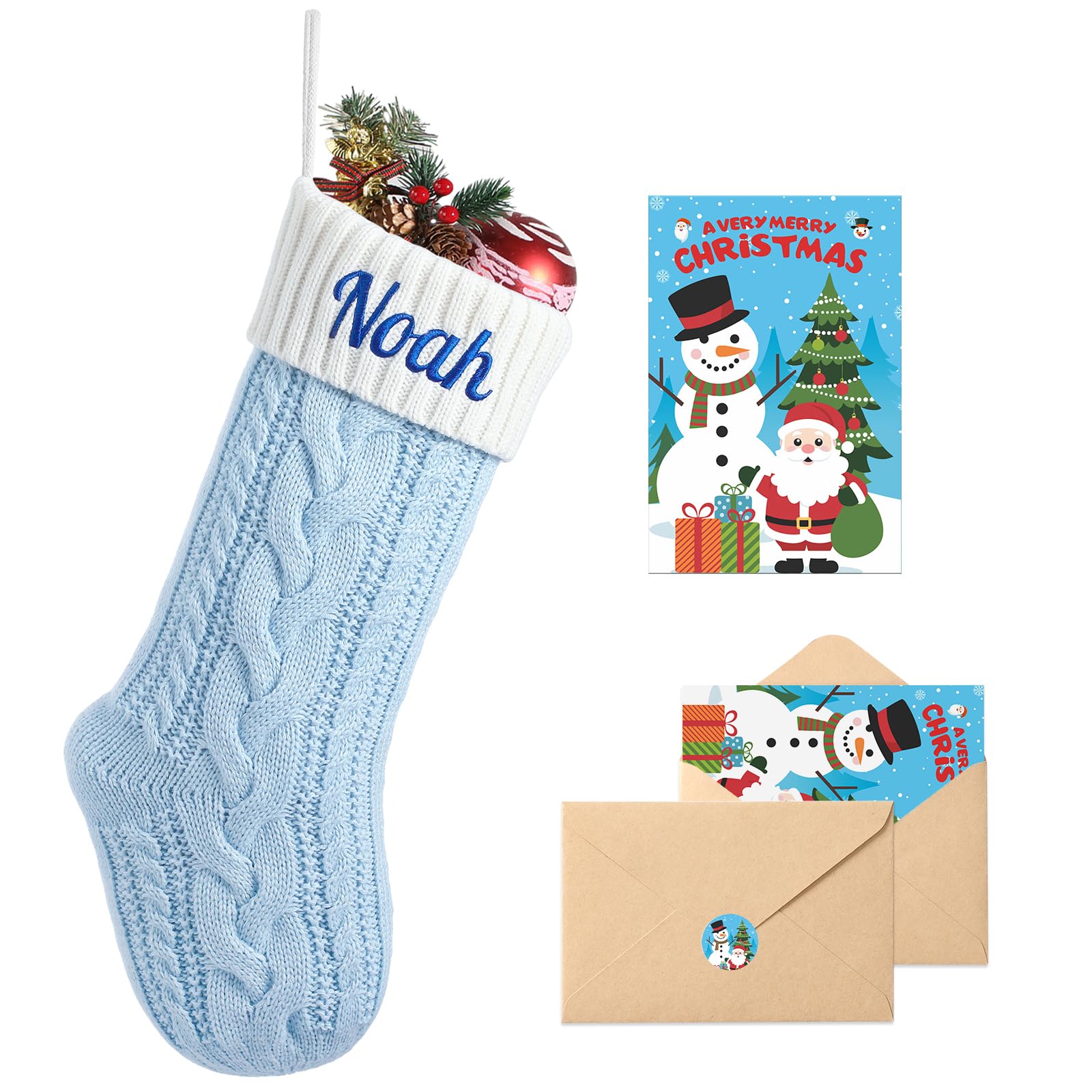 Loosusu Personalized Christmas Stockings - stockings and holders | Mubboo