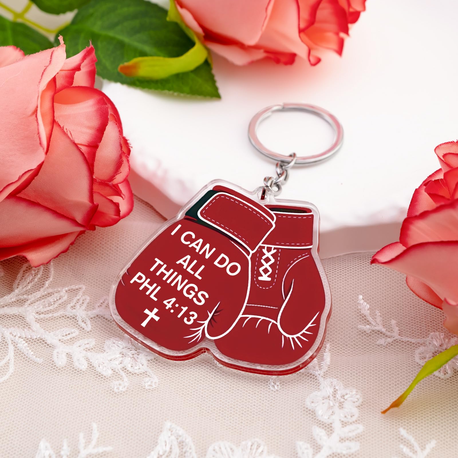 Boxing Gifts For Men Boxing Gloves Keychain Gift For Boxers Fighters Fitness Instructor Gift Mma Gifts For Men Coach Accessories Personal Trainer Presents Appreciation Thank You Keyring