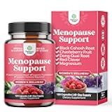 Complete Herbal Menopause Supplement for Women - Female Hormone Balance Capsules for Night Sweats Hot Flashes & Mood Swings with Dong Quai, Chaste Berry & Black Cohosh Root - 120 Count Pack