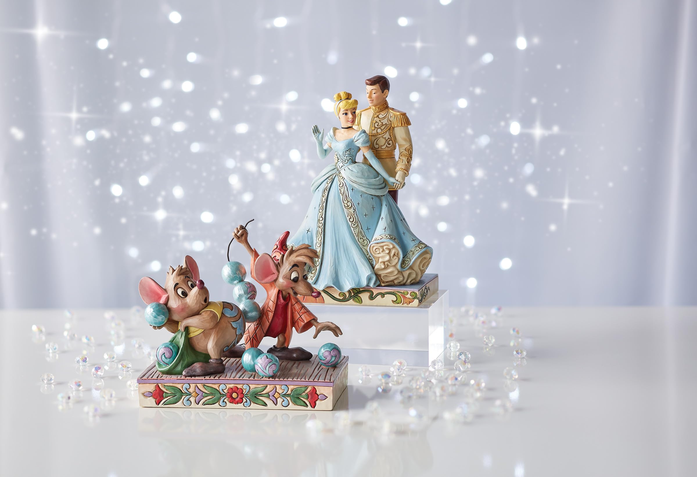 Figurina Cenerentola e il Principe Azzurro Collezione Disney Traditions