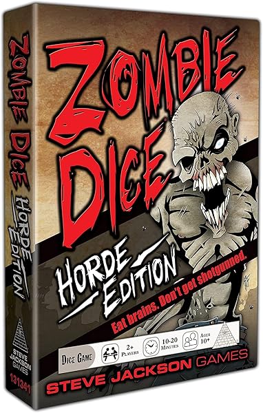 Steve Jackson Games Zombie Dice Horde Edition z dodatkami
