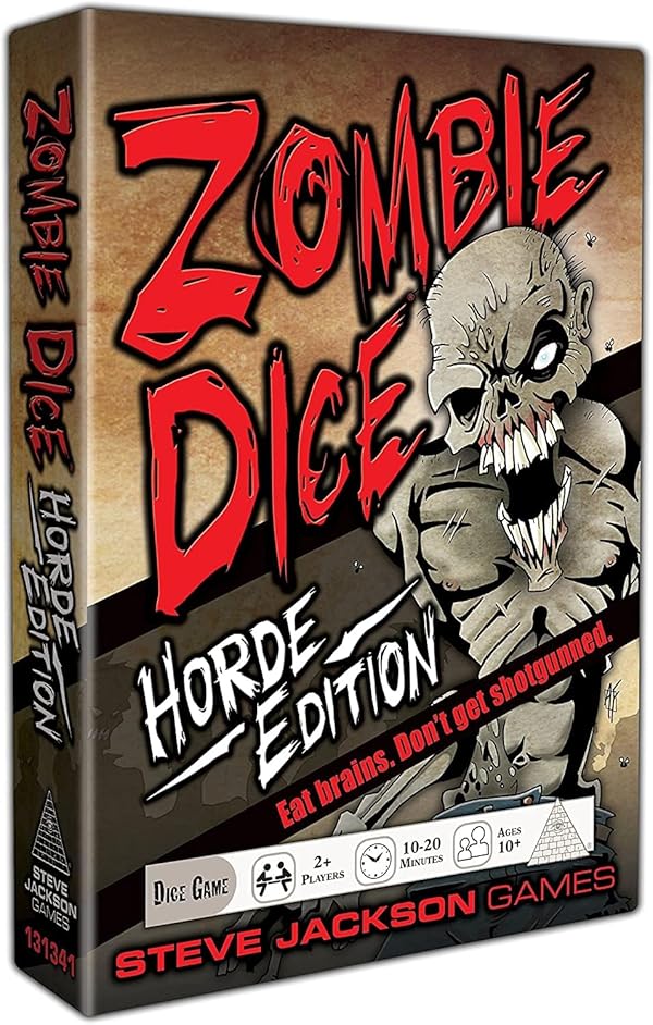 Zombie Dice Horde Edition by Steve Jackson Games Medium by Steve Jackson Games - Used condition - US$22.03
