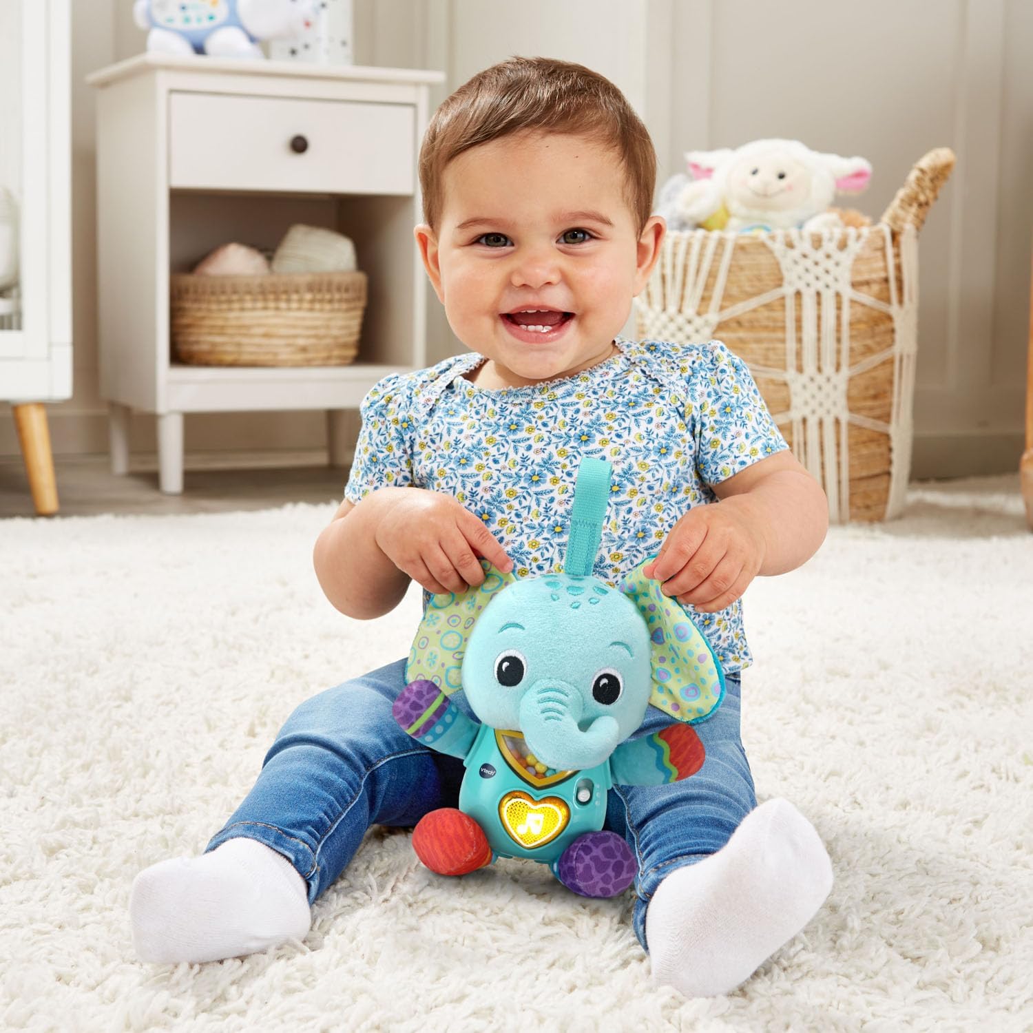 VTech Baby Cuddle and Sing Elephant image 4 of 8 B0C6M481KD