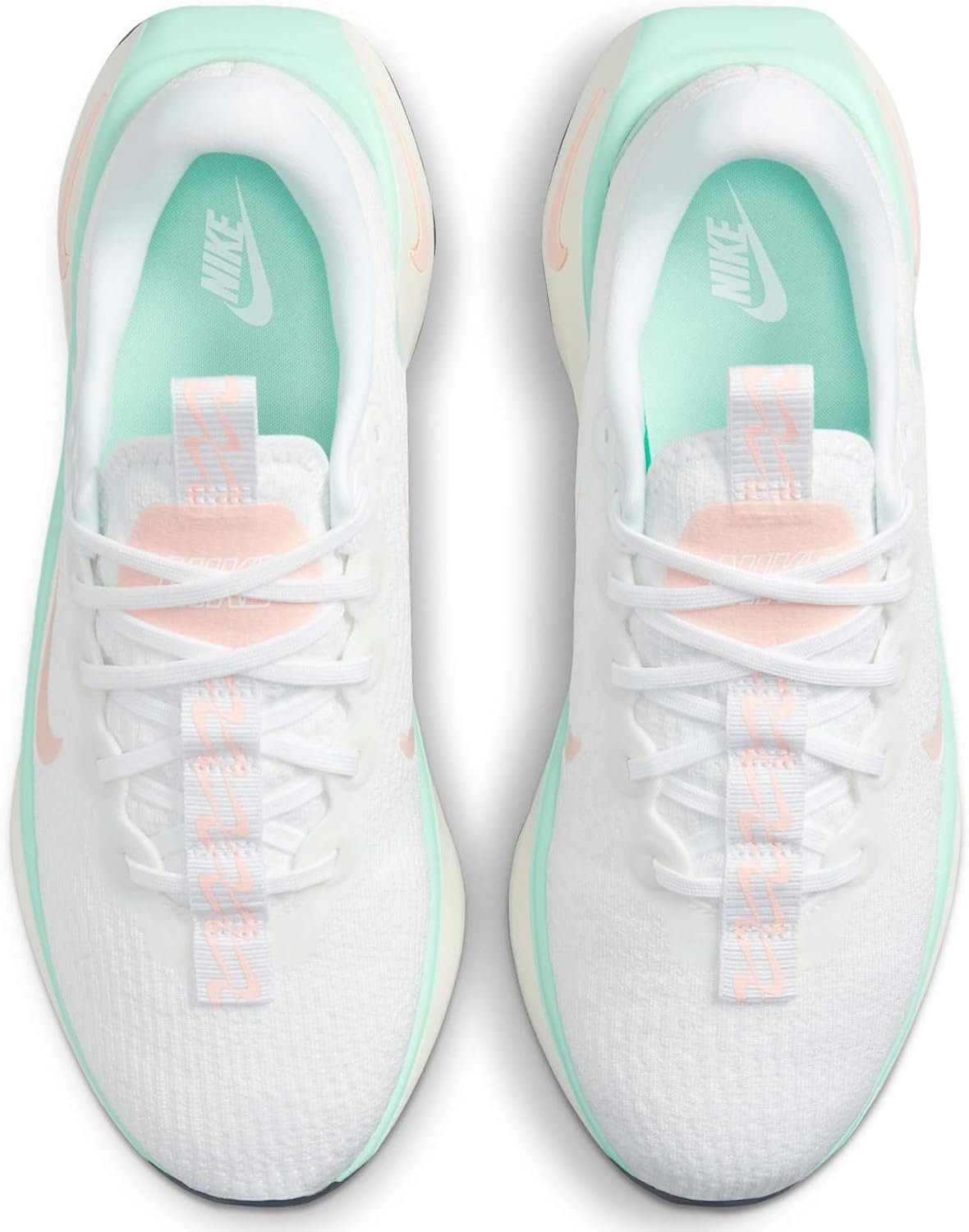 Nike Motiva Women's Walking Shoes (HQ3506-100, White/Mint Foam/Sail/Sunset Tint)