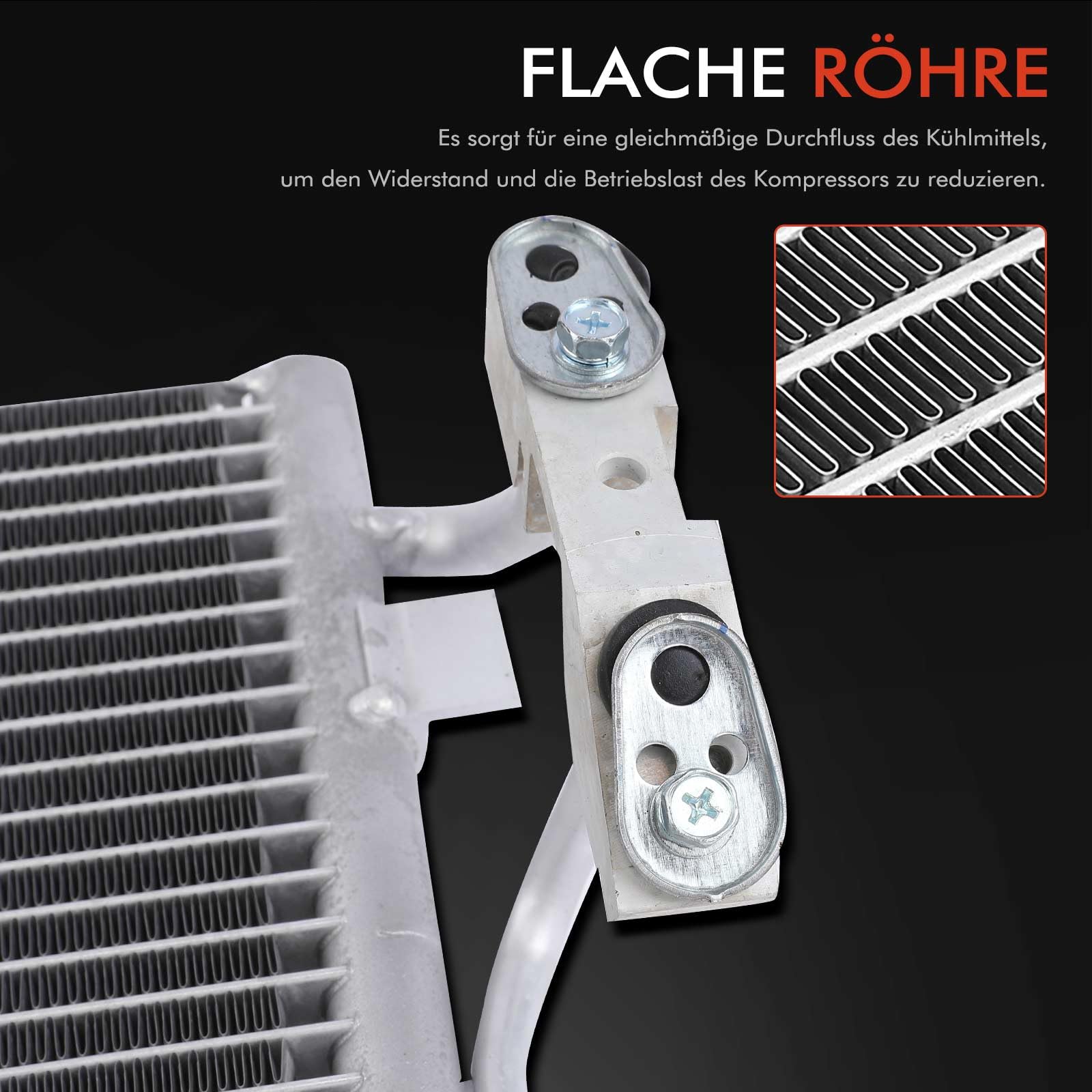 Frankberg Kondensator Klimaanlage Kompatibel mit 1er F20 F21 2010-Heute 2 Coupe F22 F87 2013-Heute 3er F30 F31 F80 2011-2019 4 Coupe F32 F82 2013-2020 Replace# 64509218121