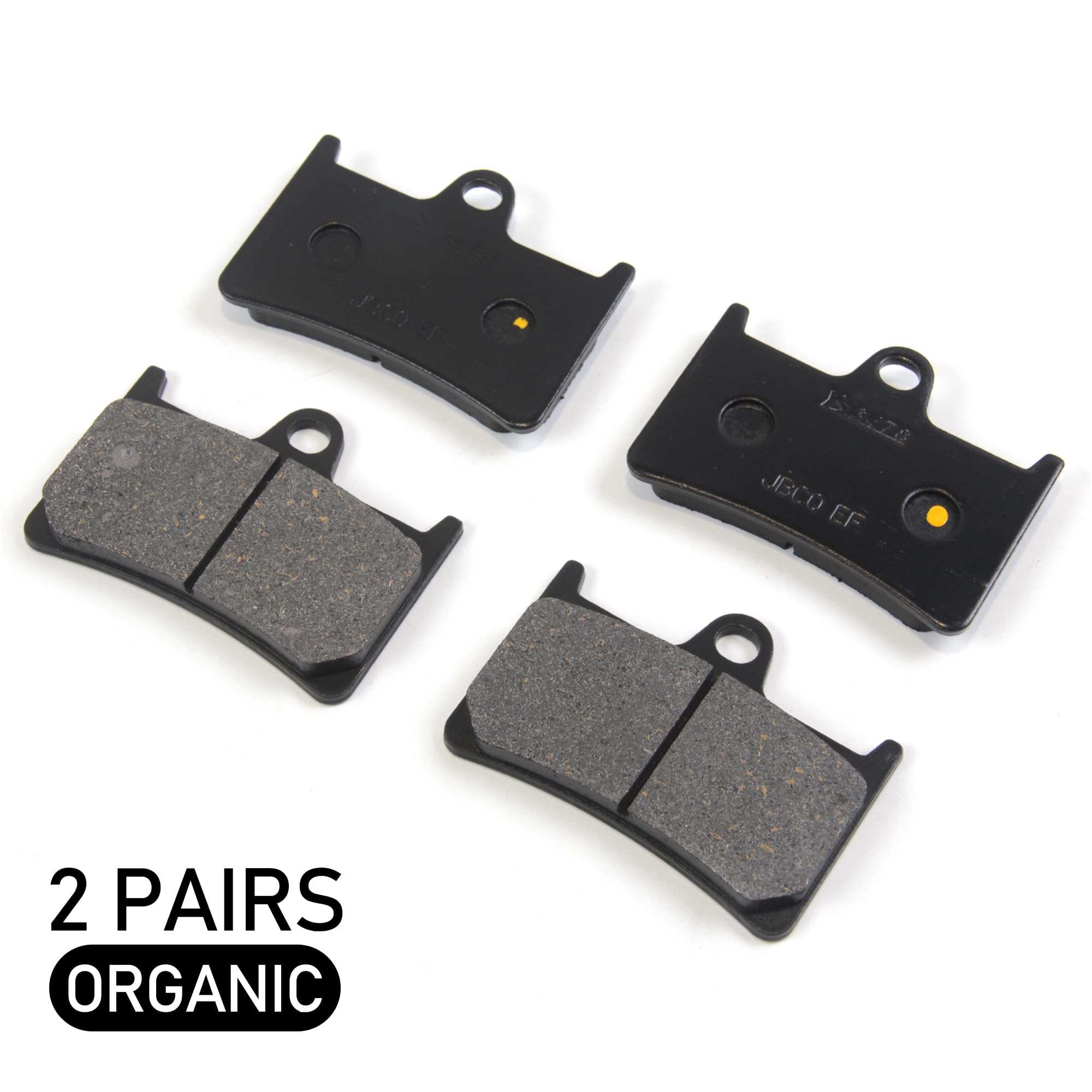 Arashi Kit dischi e pastiglie per freni anteriori per Ya.ma.ha YZF R6 1999-2002 Accessori di ricambio Nero 2000 2001