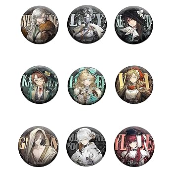 リバース1999 缶バッジ 6 リバース：1999 *孤独な逆行*シリーズ キャラクターバッジ-6 リバース