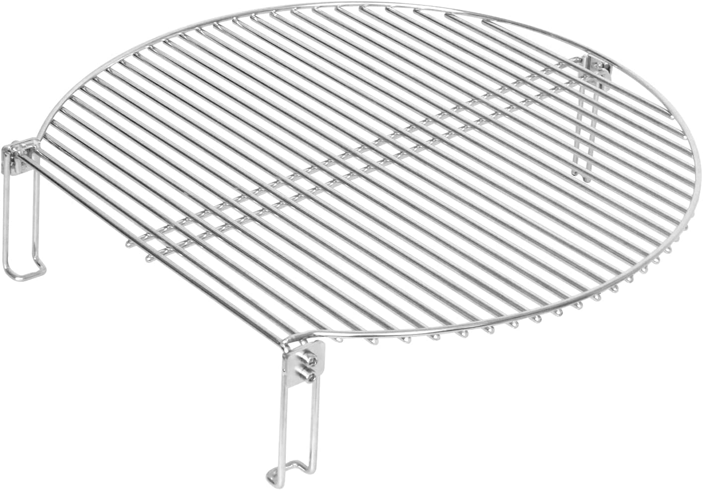 VANKEY Grill Expander Rack with Kamado Joe Big Joe I II &III Stainless Steel Stack Rack Expansion Grilling Fits for Kamado Joe Or XLarge Big Green Egg
