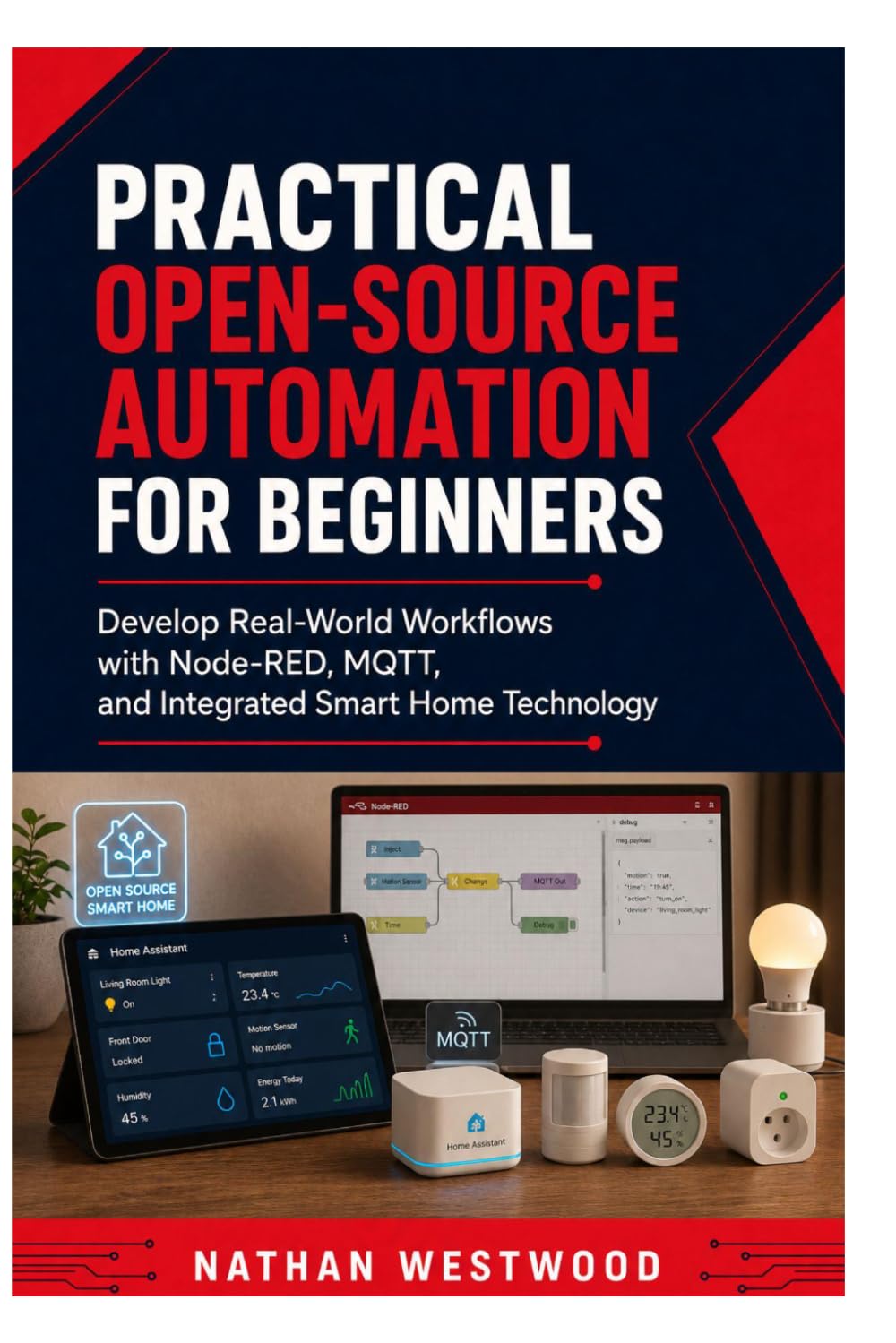 Practical Open Source Automation for Beginners: Develop Real-World Workflows with Node-RED, MQTT, and Integrated Smart Home Technology