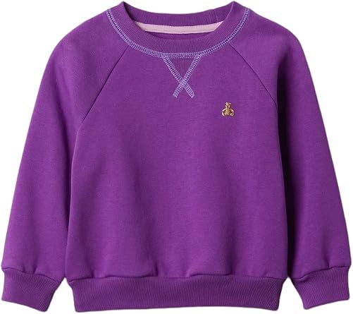 GAP Baby Boys' Solid Crewneck Sweatshirt