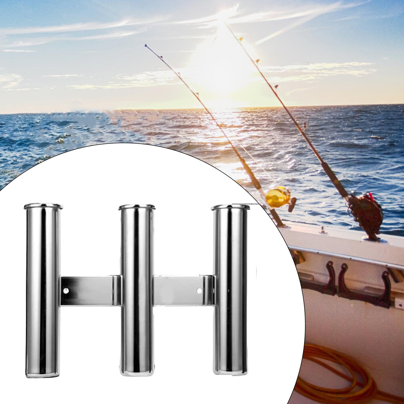 Angelrutenhalter Ständer, Zubehör, Angelgerät, Werkzeug, Stangenauflage, Angelrutenständer für Schiff, Geschenk, LKW, Kajak, Yacht