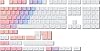 Sublimation Key Cap | Cherry Profile for Custom Marshacal Keyboard | 139 Keys Dreamscape