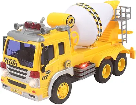 Cement Mixer Toy Truck – for Boys and...