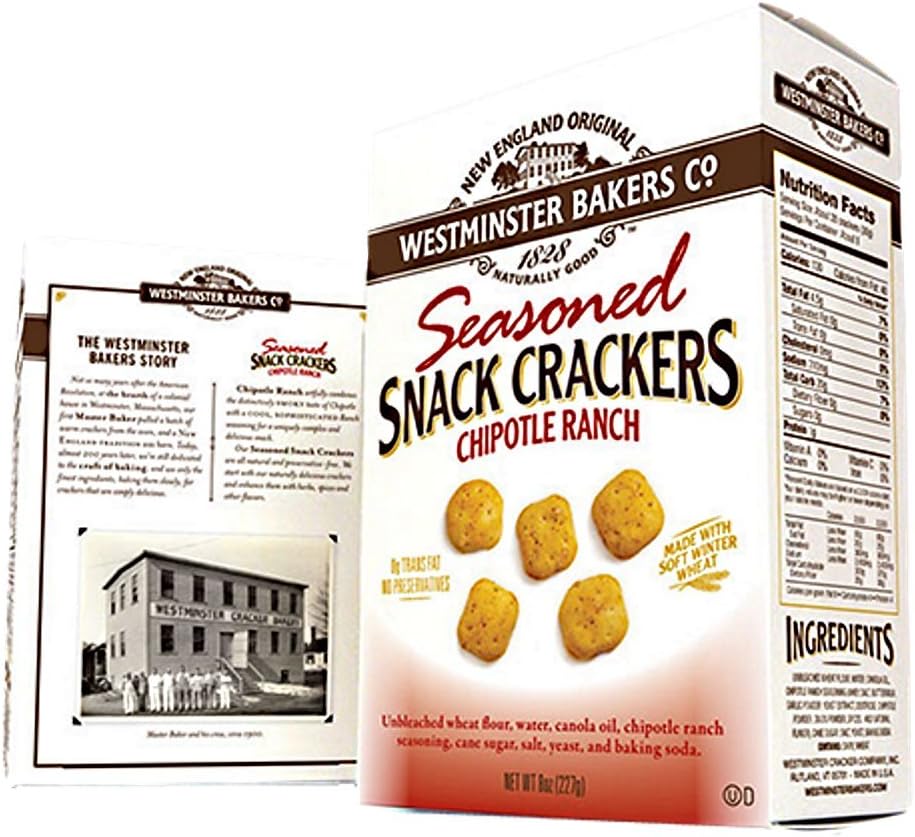 Westminster Baker Company Chipotle Ranch Seasoned Snack, 8 oz