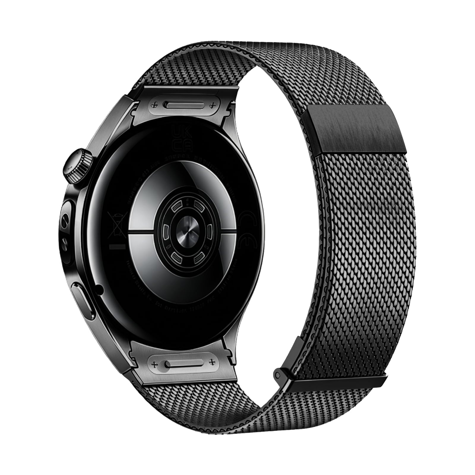 Bracelet milanais pour Huawei Watch 5 46 mm, réglable en un clic, pas d'espace, en acier inoxydable, pour homme et femme, pour Huawei Watch 5 46 mm