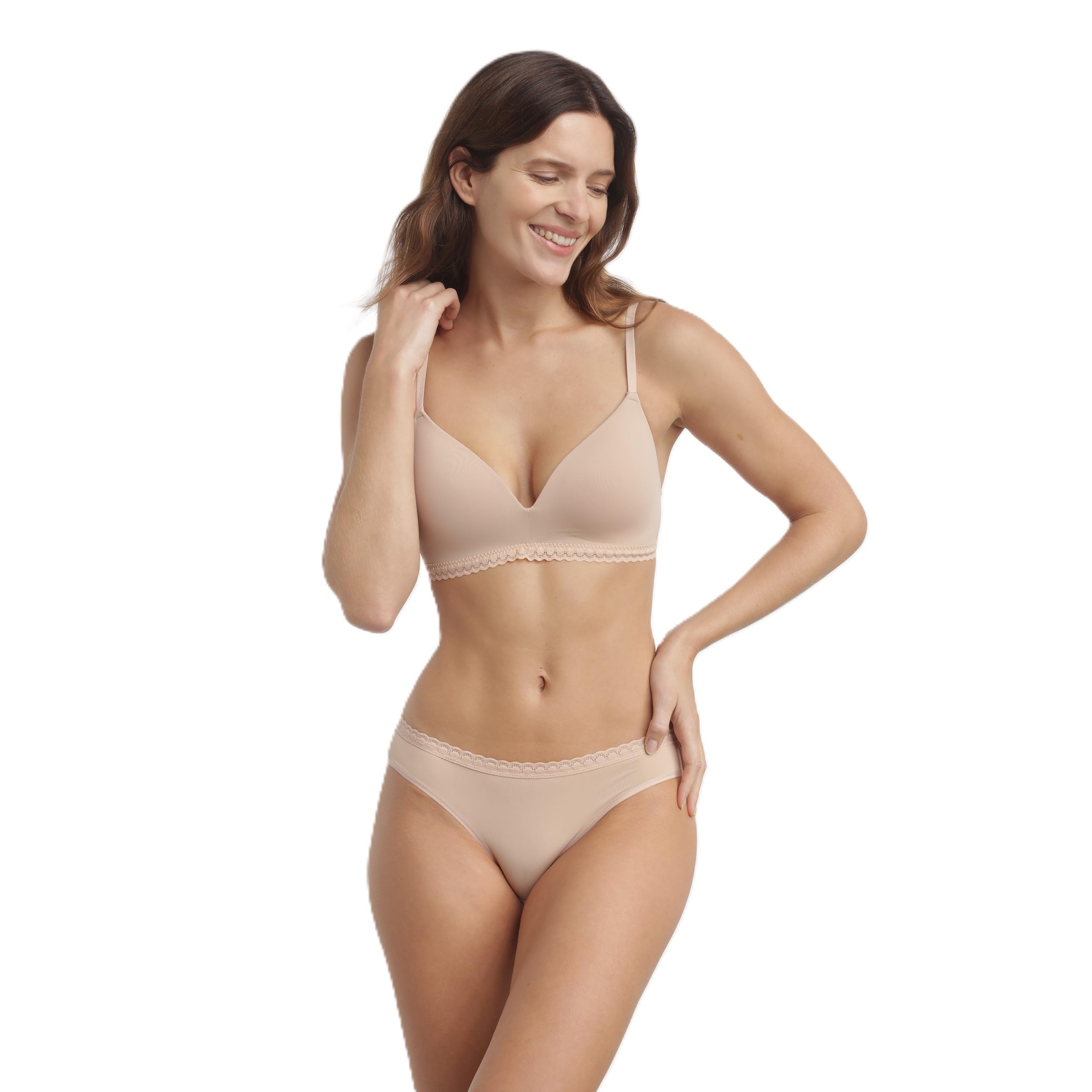 Dim Soutien-Gorge en Microfibre sans Armatures: féminité et Confort Daily Micro Femme x1