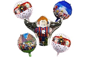 Robot Block Party Supplies Balloons