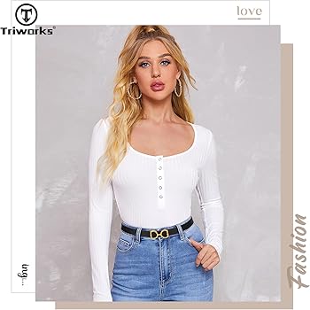 TRIWORKS Reversible Leather Belt for Women, Fashion Ladies Belt