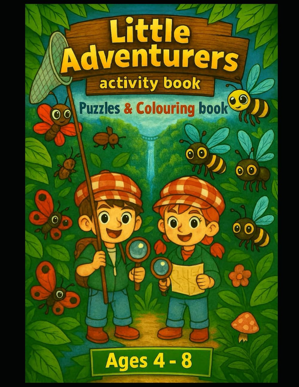 Little Adventurers Activity Book: Bugs and Insects edition