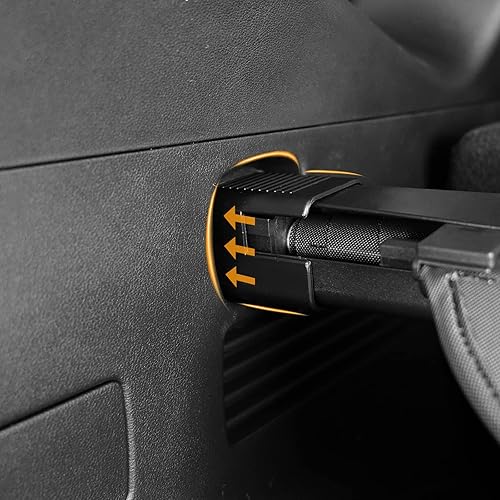 Miniatura 6 de DiffCar® Funda de carga para Hyundai Tucson 2025 2024 2023 2022 (Gas e híbrido), protector de seguridad retráctil negro para maletero para Hyundai