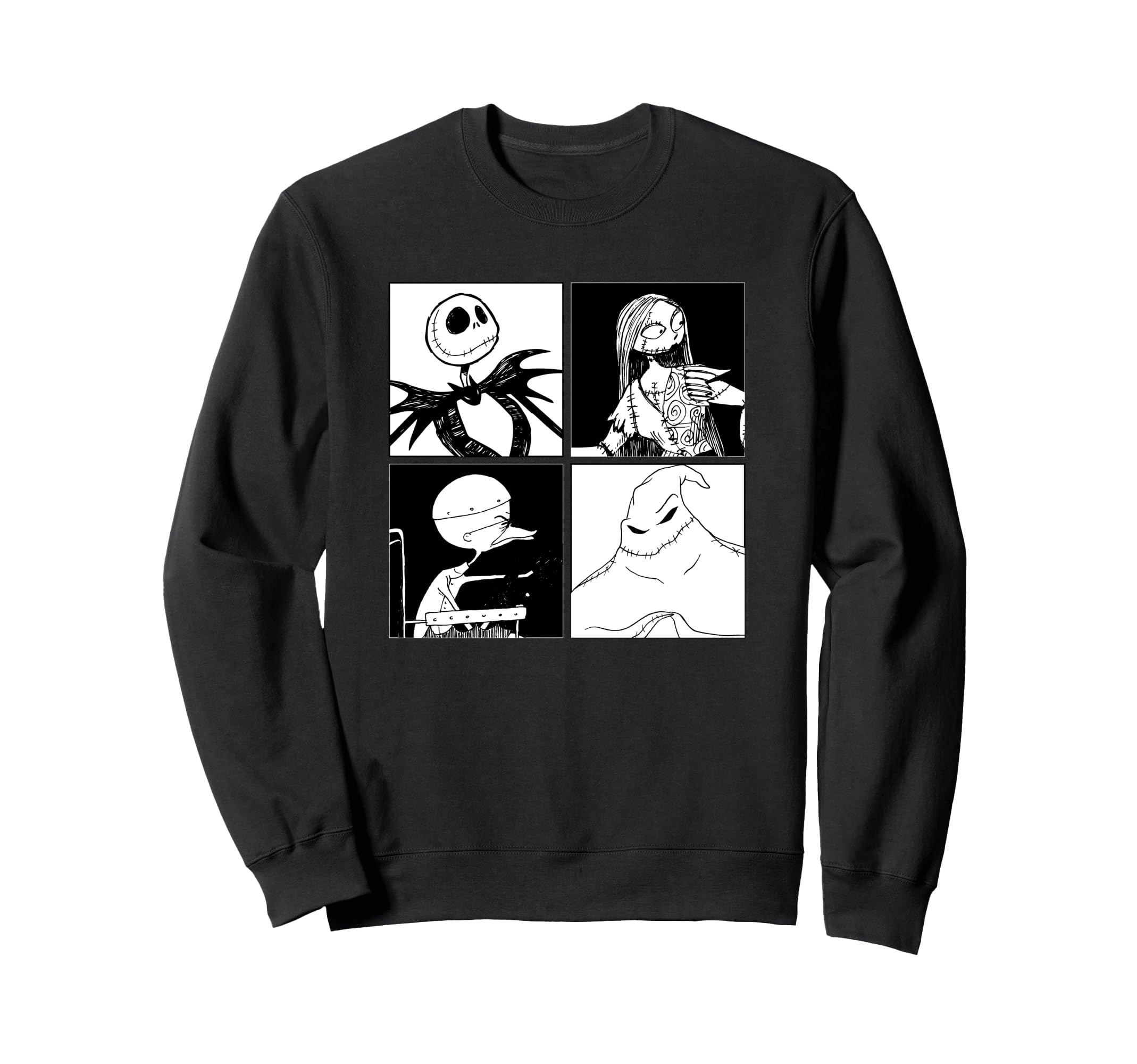 Pull Disney Nightmare Before Christmas idéal pour soirées cocooning automne