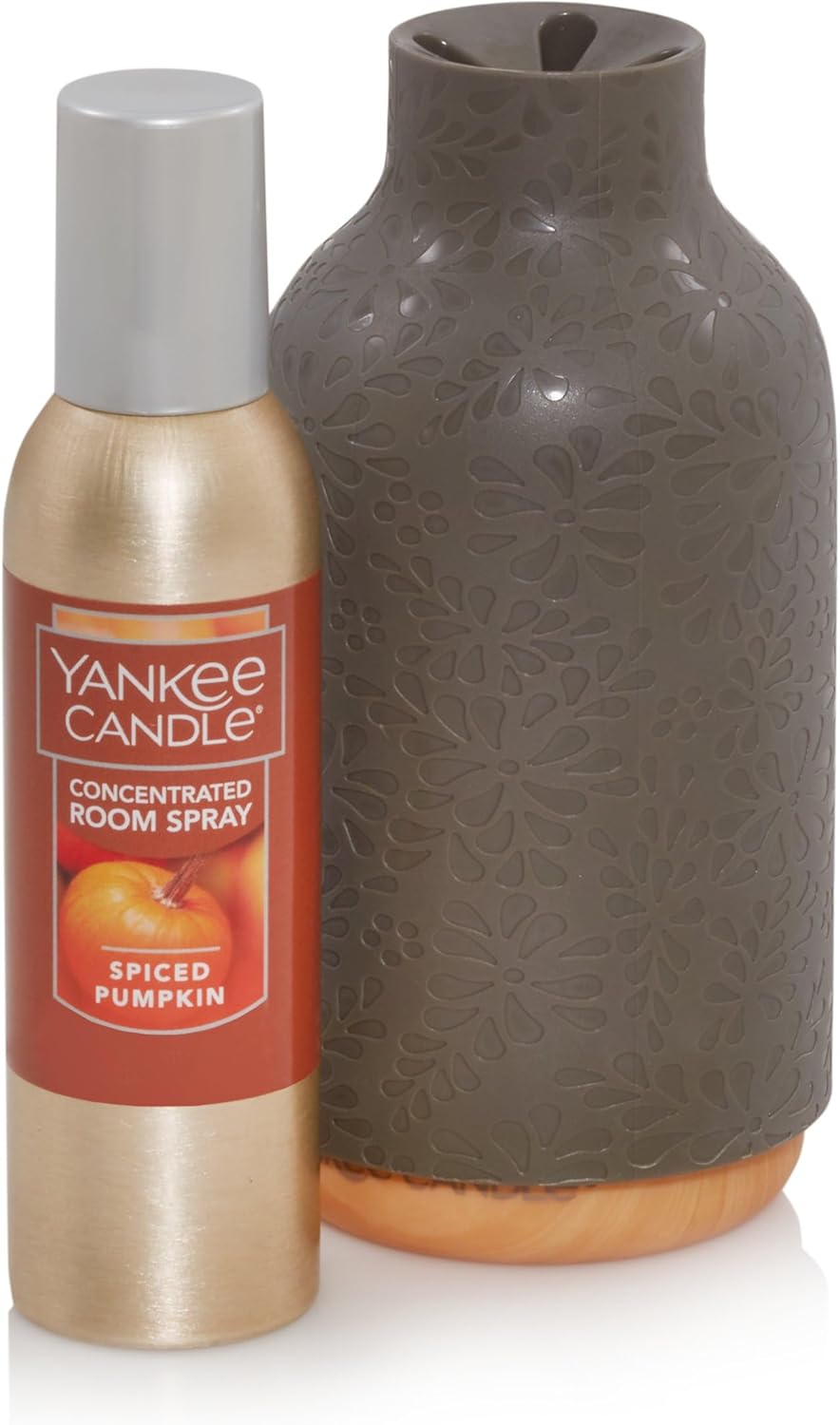 Yankee Candle Concentrated Room Spray Air Freshener, Instant Home Fragrance, Odor Eliminating Spray, Spiced Pumpkin (Pack of 3)