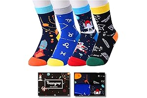 Boys Space Socks - Galactic Adventures for Tiny Feet
