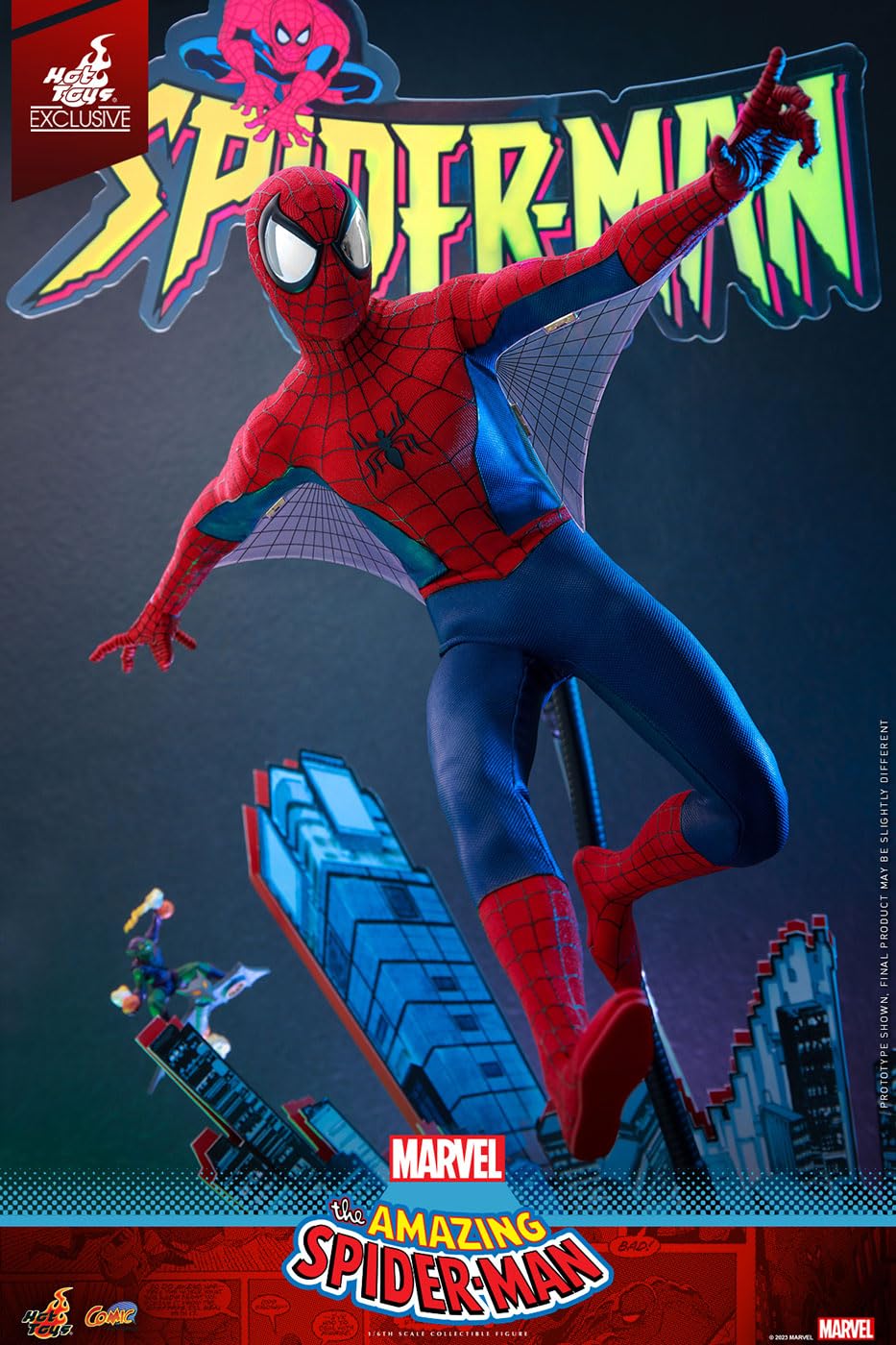 Amazon.co.jp: Hot Toys スパイダーマン コミック マスターピース 1/6