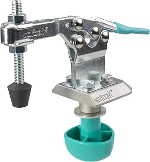 wolfcraft Mobiler Schnellspanner - Für die sichere, schnelle Fixierung von Werkstücken – ideal für Serienarbeiten - 6893000