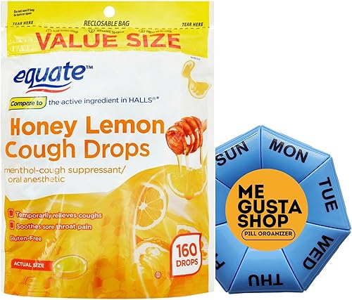 Gotas para la tos miel limón 160 unidades (paquete de 01)