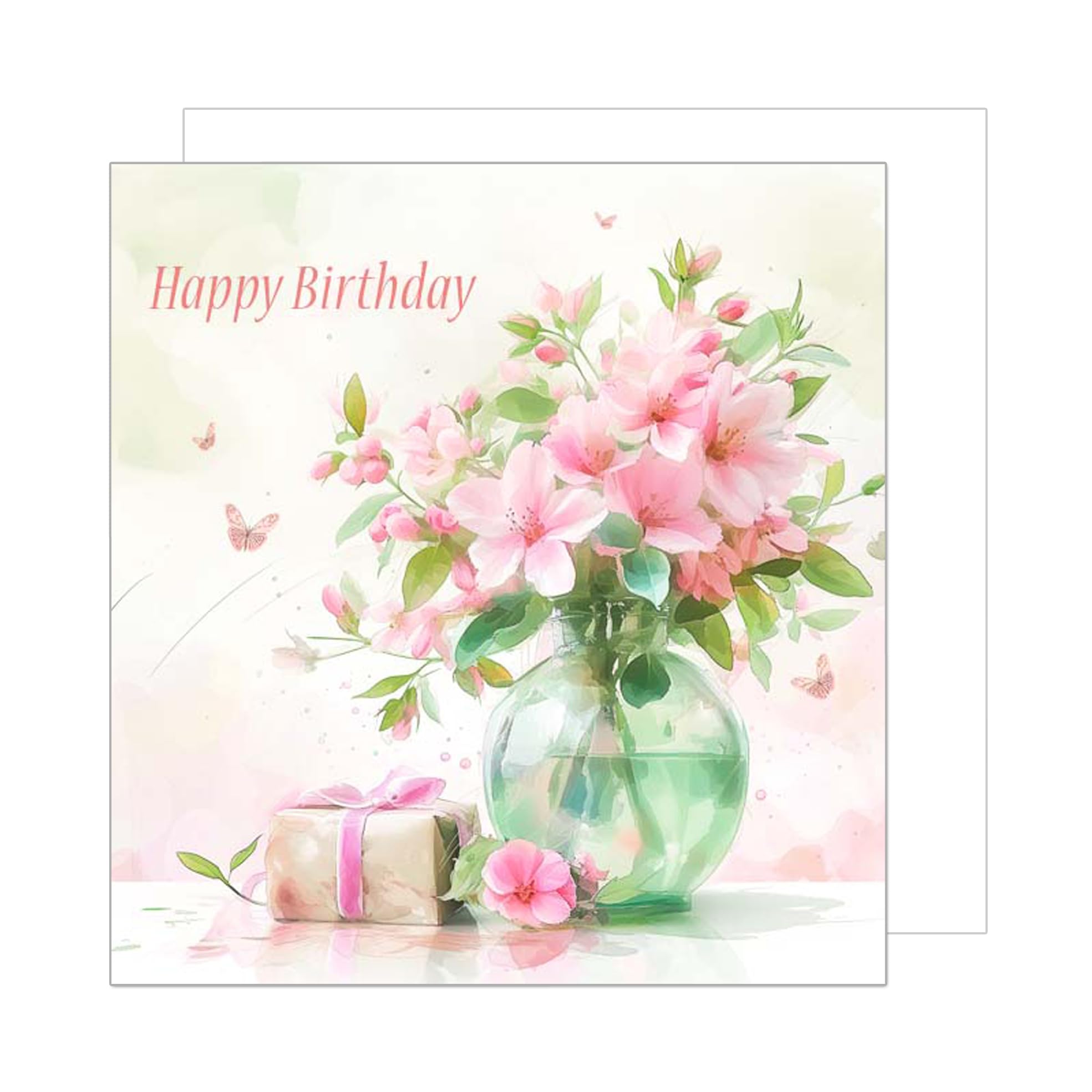 Biglietto Auguri Quadrato Edition Seidel “Happy Birthday To My Fabulous Friend” Con Busta