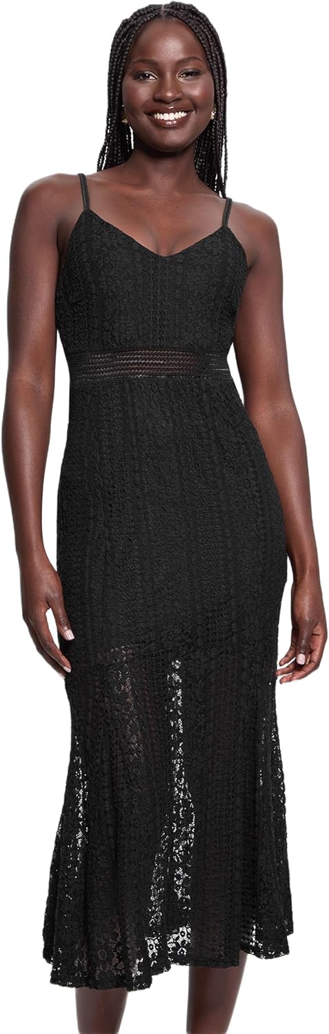 GUESS Womens Sleeveless Marie Dress