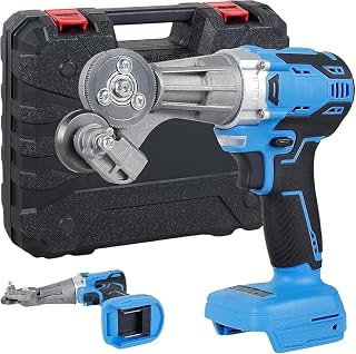 Cordless Nibbler Compatible with Makita 18/21V Battery, Sheet Metal Nibbler 1200 RPM, Metal Plate Cutter, Electric Shear for Cutting Stainless Steel, Aluminum of
