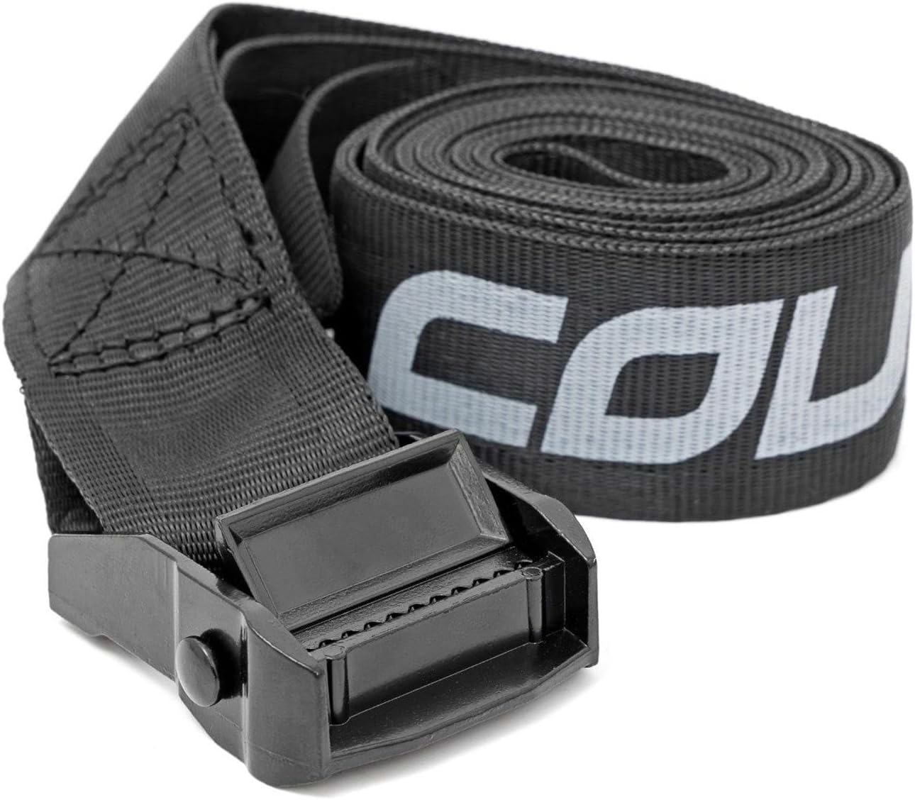 Rough Country Cargo Tie Down Straps 1.5" x 9 ft with Cam Buckle, Heavy Duty Tie Downs (Set of 2)