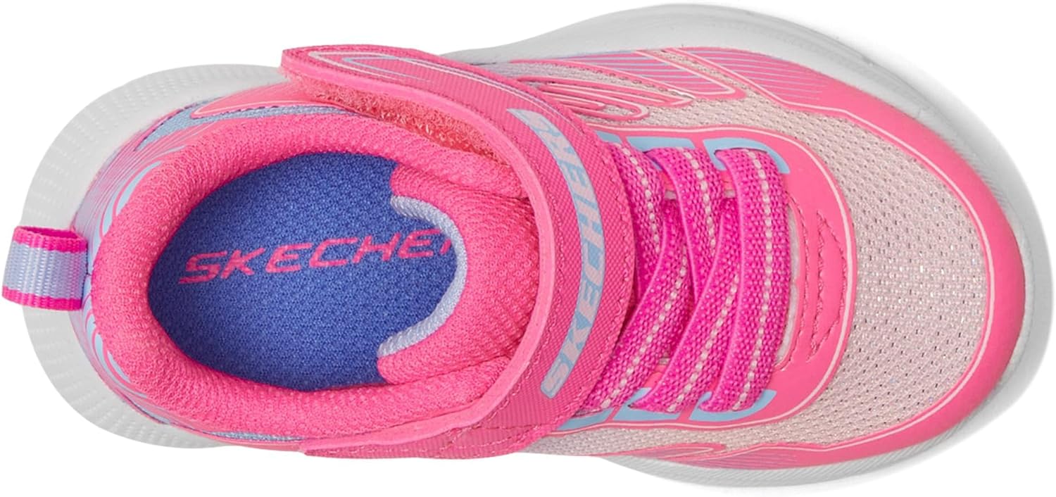 Skechers Girls Microspec Advance - Oasis Poi - Image 2