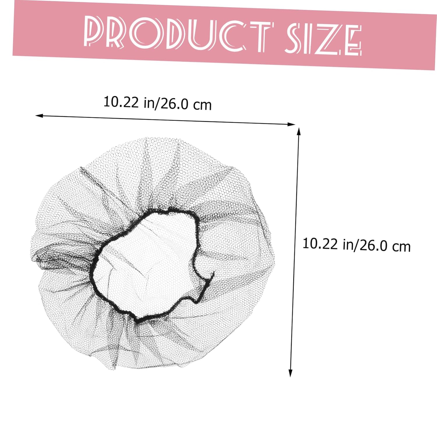BESTYASH 100 Pcs Anti-hair Loss Net Hat Hair Net Mesh Net Hair Cap Caps Hairnets Net for Hair Disposable Hair Cap Disposable Hairnet Disposable Cap Kitchen Hair Cover Nylon Black
