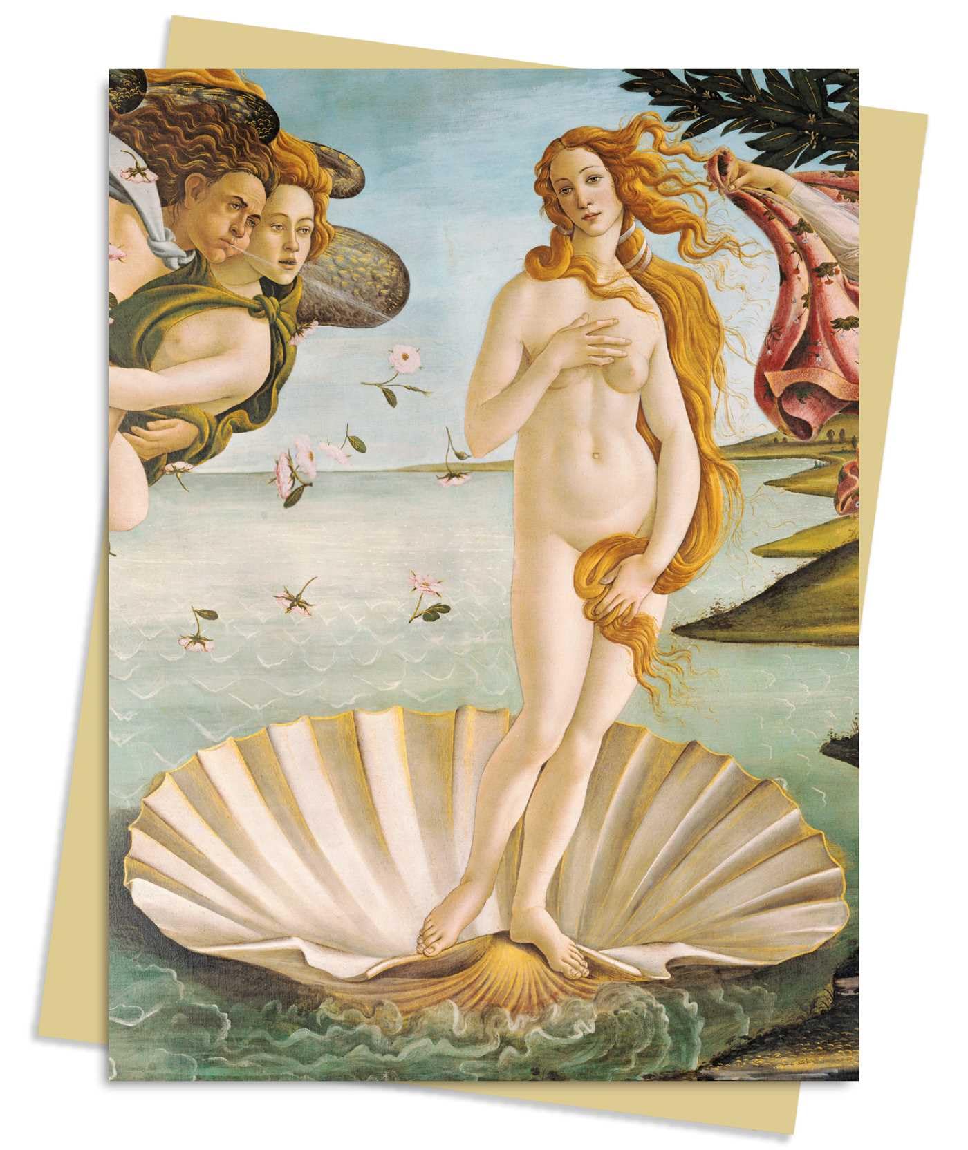 Sandro Botticelli: The Birth of Venus Gre by Flame Tree Studio CARDS / POSTCARDS