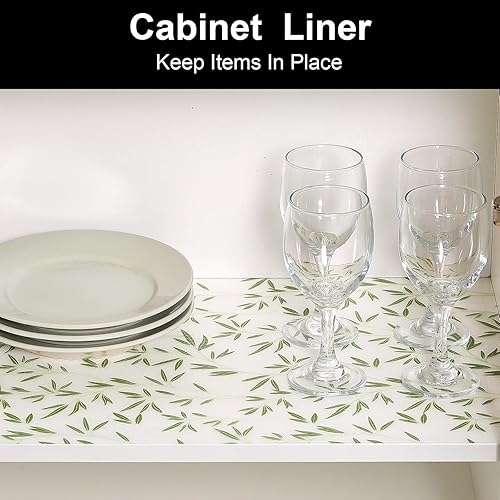 Vista 84 de Cooyes - Revestimiento para estantería de alacena, refrigerador, cajón, cocina, almacén, escritorio, tapete no adhesivo, antideslizante, duradero