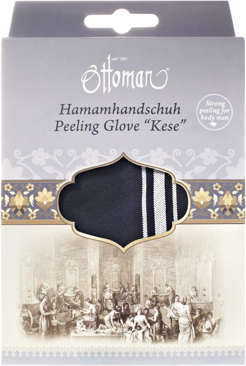 Turkish Bath Hamam Hammam Spa Exfoliator Kese Glove/Mitt Exfoliati​ng superior - 100% natural floss -Thick Microdermabrasion