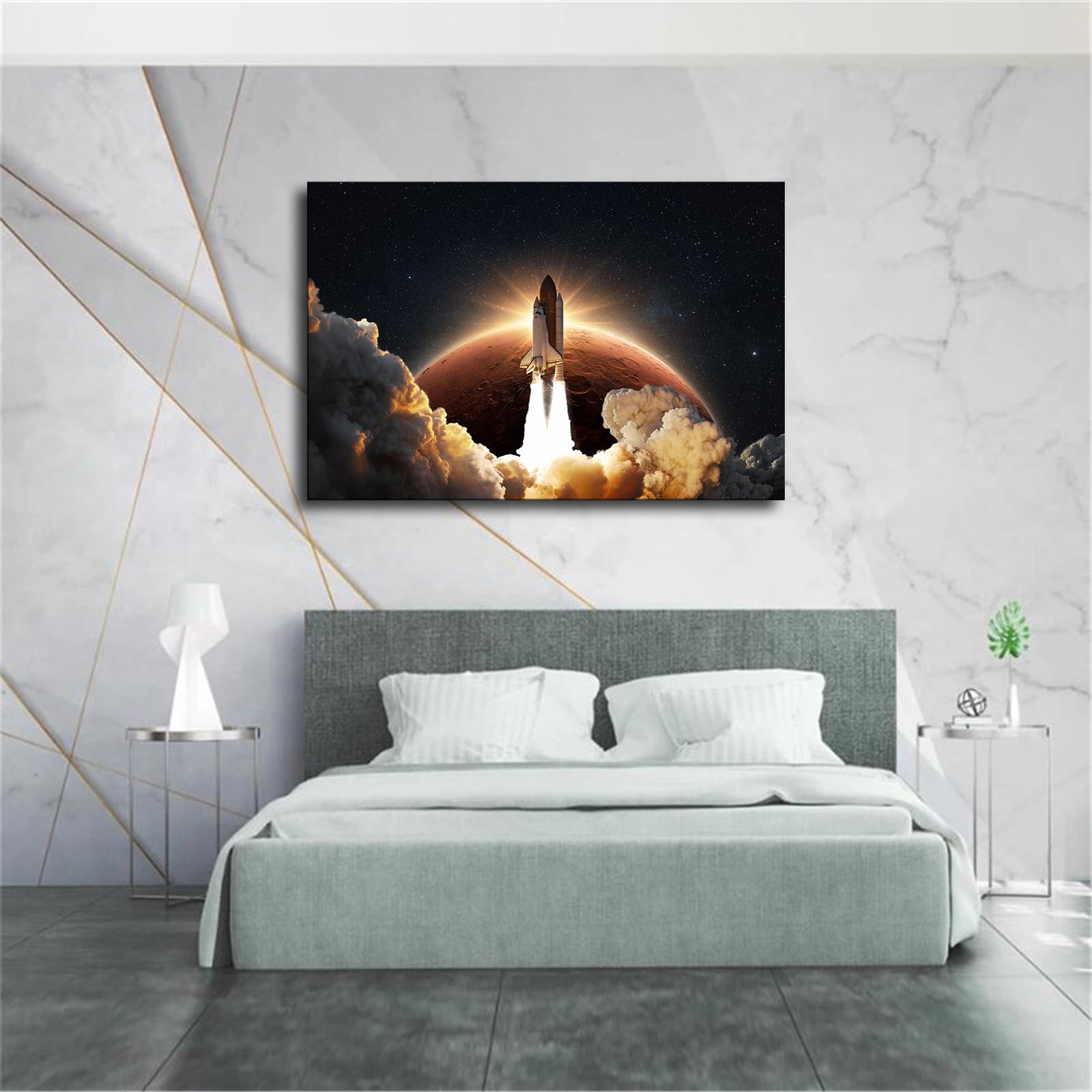 WRIO Rocket League Canvas Kunst Poster en Muurkunst Foto Print Moderne Familie Kamer Decor Poster 30x45 cm