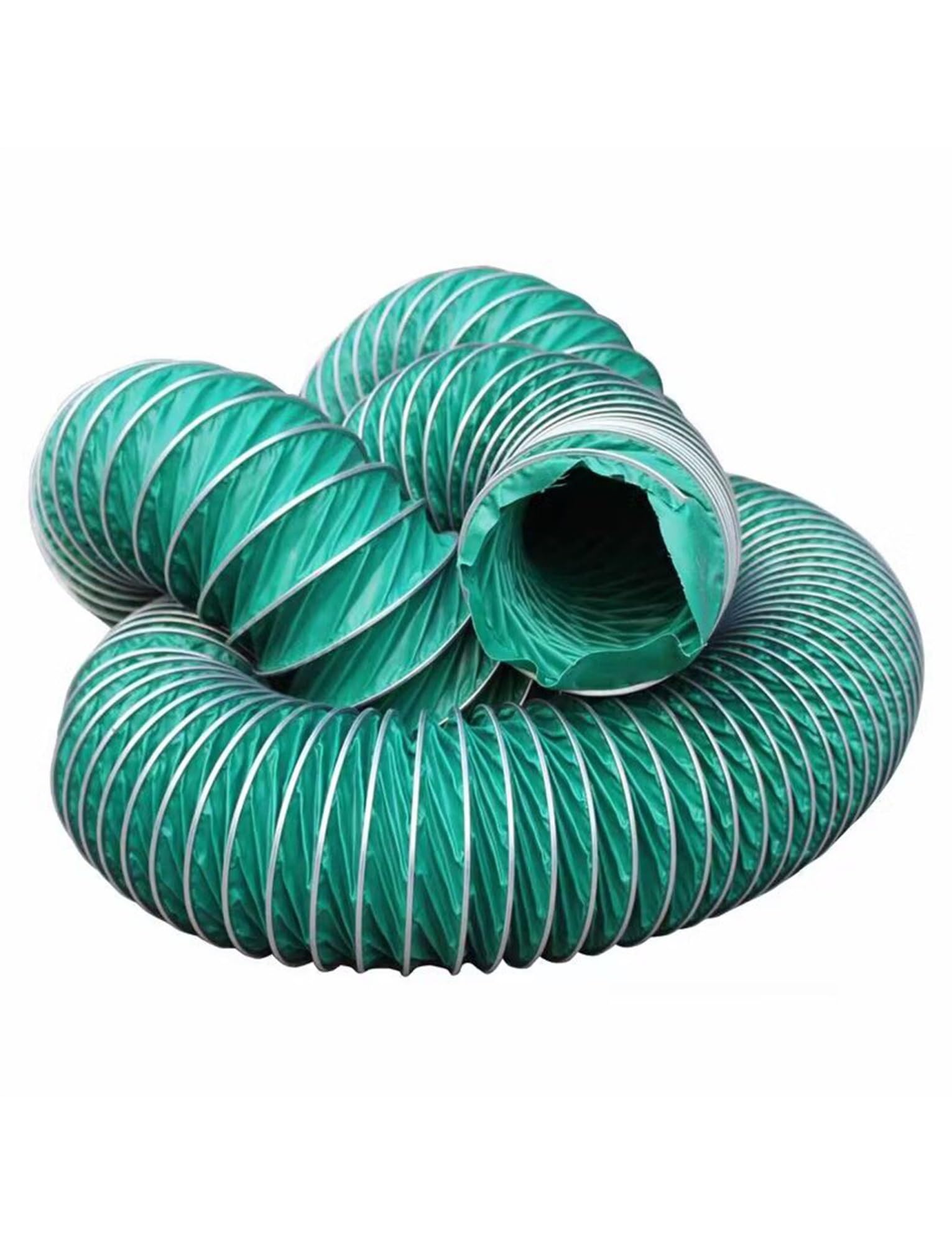 Condotto flessibile isolato resistente, ignifugo e resistente al calore, per spazi ristretti, HVAC, riscaldatore da garage, ventola di scarico